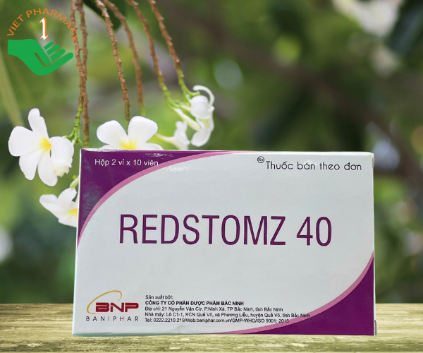 Thuốc đối phó cơn đau viêm loét dạ dày Redstomz 40