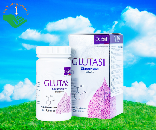 Viên uống sáng da Glutasi Glutathione Ocavill 60 viên