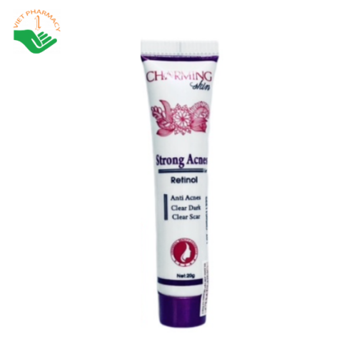 Kem hỗ trợ trị mụn Strong Acnes Retinol Gel 20g