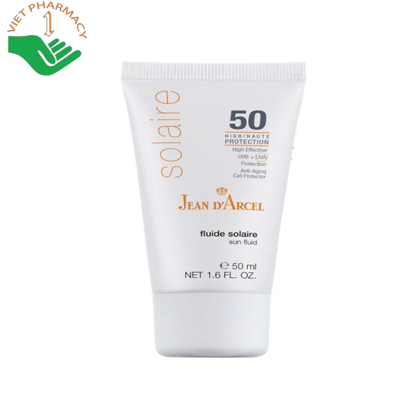 sua-chong-nang-jean-darcel-sun-fluid-spf50-1 Sữa chống nắng Jean Darcel Sun Fluid SPF50