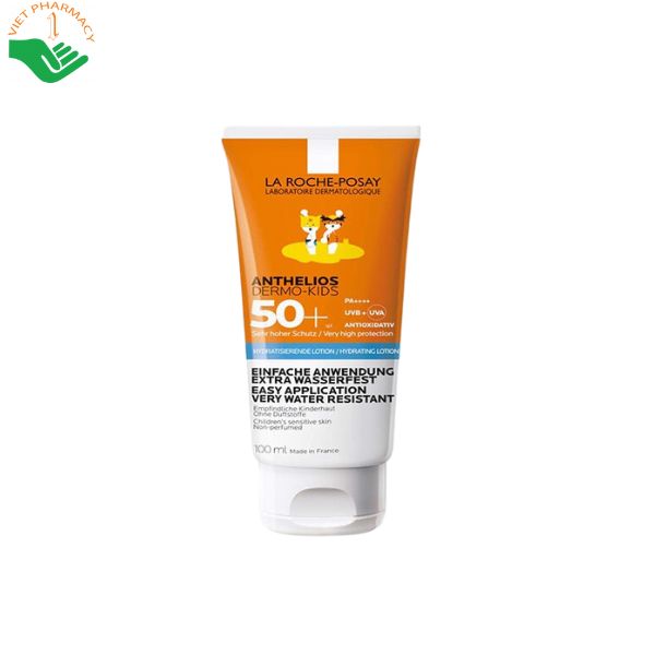 sua-chong-nang-tre-em-la-roche-posay-1 Sản phẩm Sữa chống nắng cho trẻ em La Roche-Posay Anthelios Dermo Kid SPF 50+ UVB & UVA