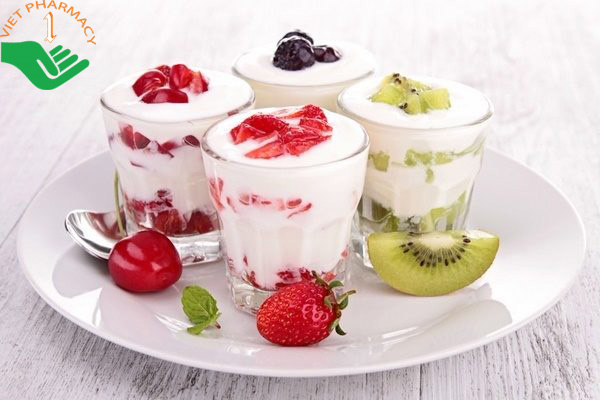 Sữa chua có nhiều lợi khuẩn giúp tăng hệ miễn dịch.