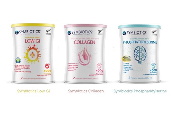 Ba dòng sản phẩm sữa dê cao cấp của Symbiotics