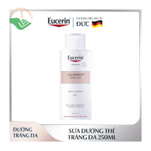 Sữa dưỡng thể sáng da Eucerin Ultrawhite+ Spotless Body Lotion SPF7 250ml