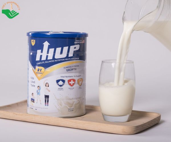 Cách pha sữa bột Hiup đúng chuẩn