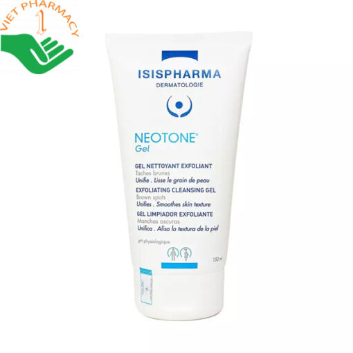 Sữa rửa mặt ISIS Pharma Neotone Gel trắng sáng da