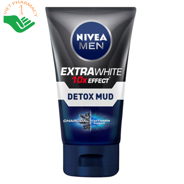 sua-rua-mat-nivea-men-detox-mud-1 Sữa rửa mặt Nivea Men Detox Mud