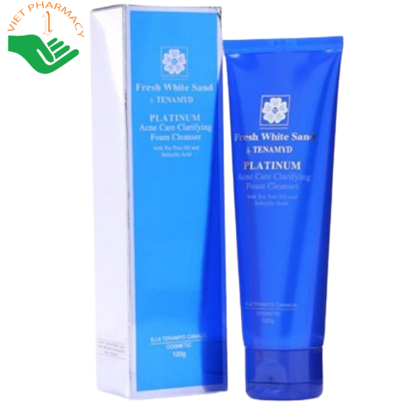 Sữa Rửa Mặt Trị Mụn Tenamyd Platinum Acne Care Clarifying