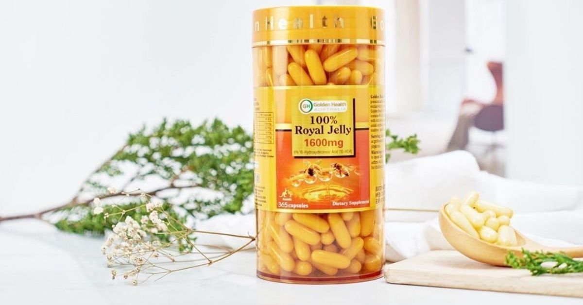 Sữa ong chúa Golden Health Royal Jelly 1600mg