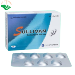 Thuốc Sullivan 100mg điều trị tâm thần phân liệt cấp, mạn tính (28 viên)