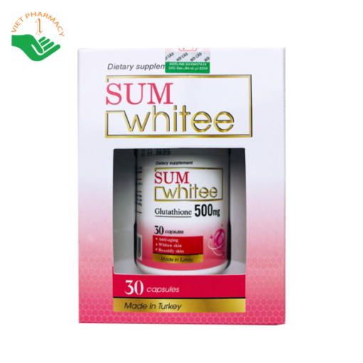 Viên uống trắng da, chống lão hóa SumWhitee