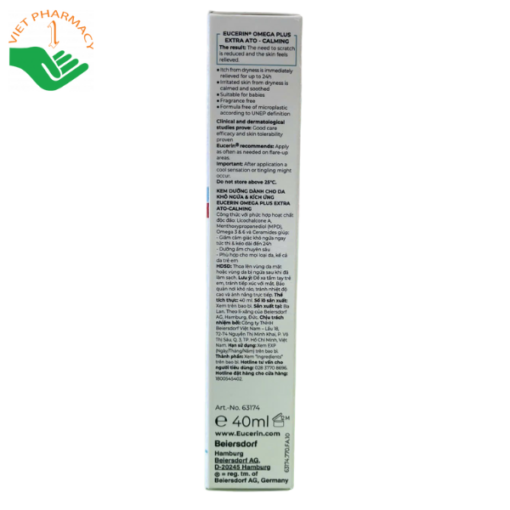 Kem dưỡng da Eucerin Ato Control Acute Care Cream