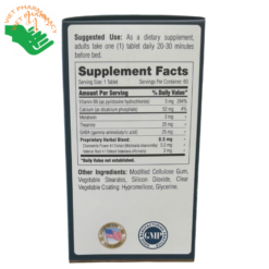 Viên uống hỗ trợ cải thiện chất lượng giấc ngủ Hotchland Sleep Now 60 viên