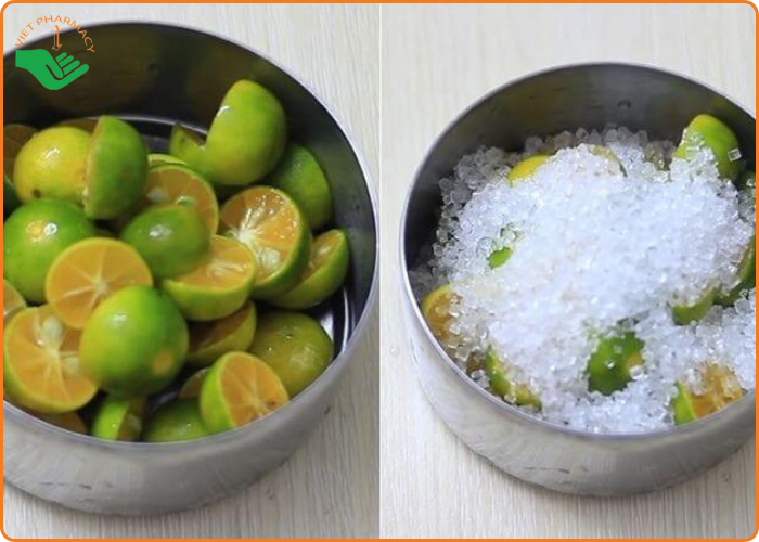 Tắc chưng đường phèn chữa ho