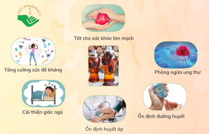 Tác dụng của nấm lim xanh ngâm rượu