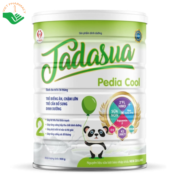 Tadasua Pedia Cool - Sữa dinh dưỡng cho trẻ biếng ăn, chậm lớn