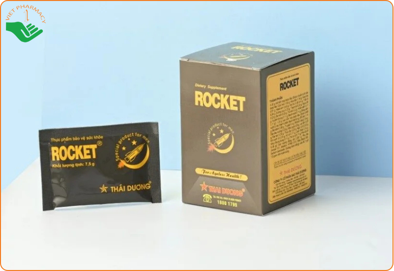 Viên uống tăng cường sinh lý Rocket Sao Thái Dương (10 gói)