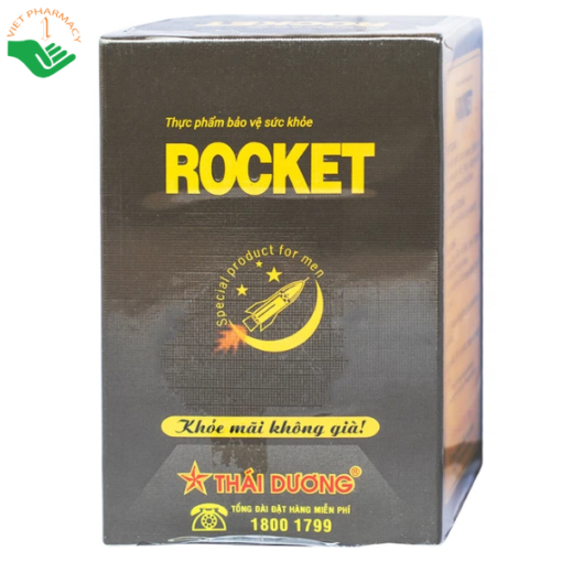 Viên uống tăng cường sinh lý Rocket Sao Thái Dương (10 gói)