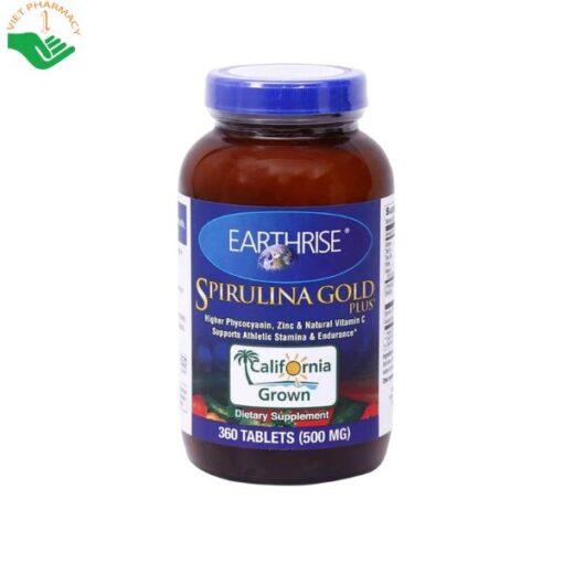 Tảo mặt trời Earthrise Spirulina Gold Plus
