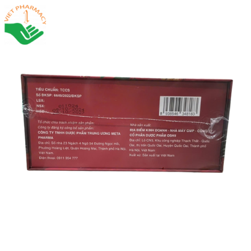 Nước đông trùng hồng sâm bồi bổ sức khỏe và tăng sức đề kháng (Hộp 20 chai)