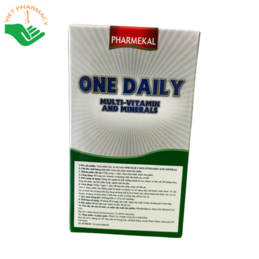 Viên uống bổ sung vitamin, tăng đề kháng One Daily Multivitamin - Minerals (Hộp 60 viên)