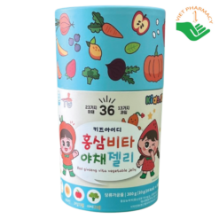Thạch hồng sâm rau củ Vita Kids ID