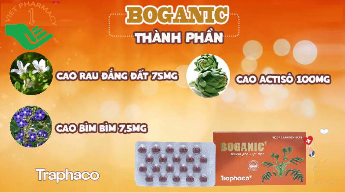 Thành phần của Boganic