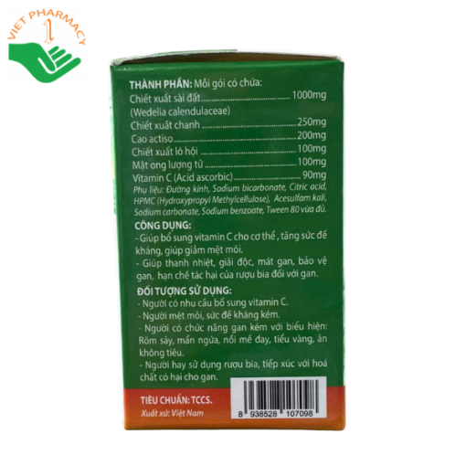 Bột sủi thanh nhiệt Ohh Cools (Hộp 8 gói bột sủi x 7g)