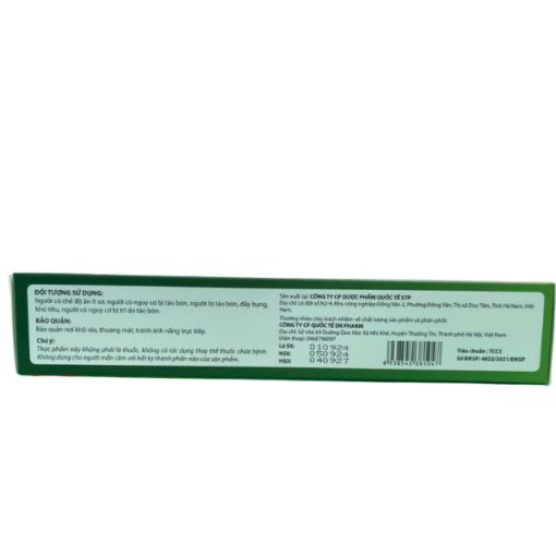 Hỗ trợ tiêu hóa, bổ sung chất xơ Dr Pharma Fitolax (20 ống x 10ml)