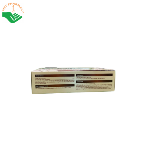 Thực phẩm bảo vệ sức khỏe GMP Euronat E 400 (hộp 3 vỉ x 10 viên)