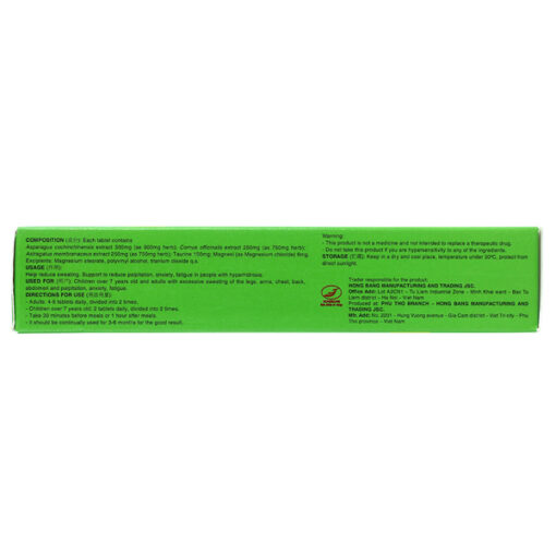 Hòa Hãn Linh hỗ trợ giảm ra mồ hôi nhiều (Hộp 30 viên)