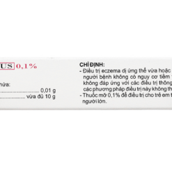 Immulimus 0.1% Tuýp 10g - Thuốc mỡ bôi da trị eczema