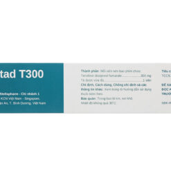 Thuốc Tefostad T300 phòng và trị nhiễm HIV-1, viêm gan B