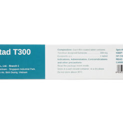 Thuốc Tefostad T300 phòng và trị nhiễm HIV-1, viêm gan B
