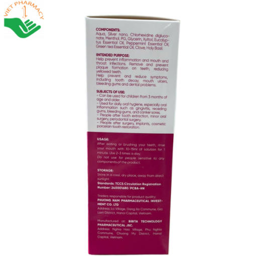 Nước súc miệng Dr.Kin Gingival 250ml