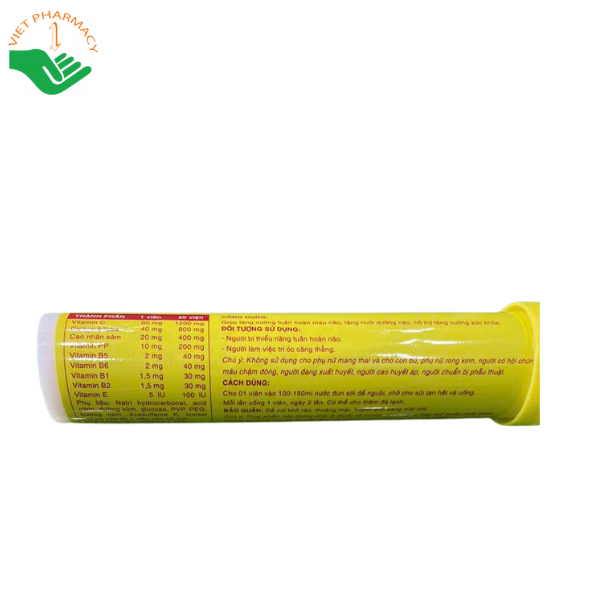 Viên sủi Pluss UST ++ 20 viên