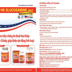 Viên uống HB GLUCOSAMINE 3in1 hỗ trợ phục hồi khớp