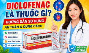 Diclofenac Là Thuốc Gì? Hướng Dẫn Sử Dụng An Toàn và Đúng Cách
