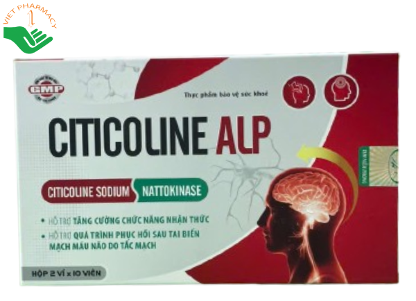 Thực phẩm bảo vệ sức khỏe Citicoline ALP