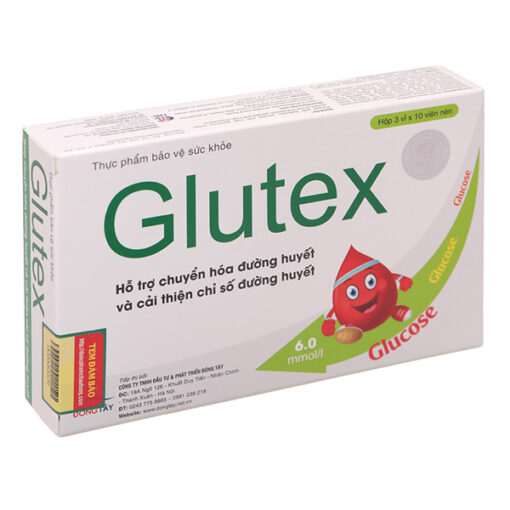 Glutex (Hộp 30 viên) - Hỗ trợ chuyển hóa, hạ đường huyết