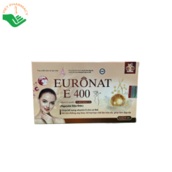 Thực phẩm bảo vệ sức khỏe GMP Euronat E 400 (hộp 3 vỉ x 10 viên)