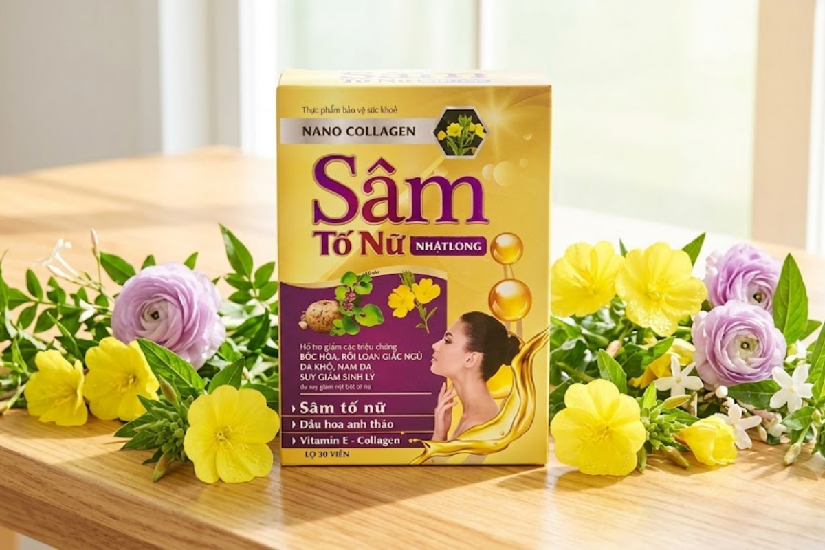 Thực phẩm bảo vệ sức khoẻ Sâm Tố Nữ Nhất Long (Hộp 1 lọ 30 viên)