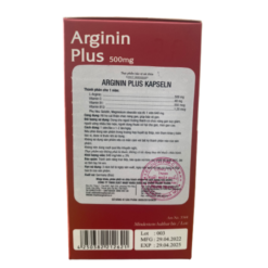 Thực phẩm hỗ trợ chức năng gan Arginin Plus 500mg