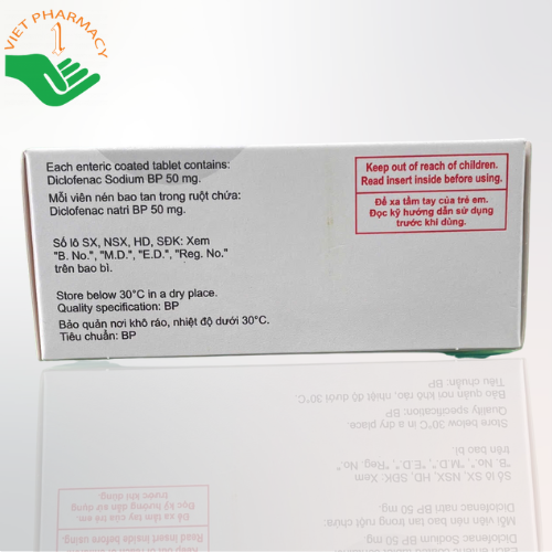 Thuốc chống viêm, giảm đau DYNAPAR EC