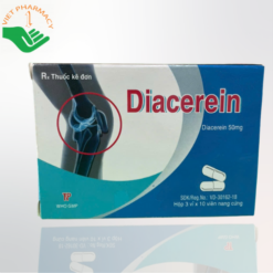 Thuốc viêm thấp khớp Diacerein 50mg