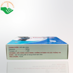 Thuốc viêm thấp khớp Diacerein 50mg