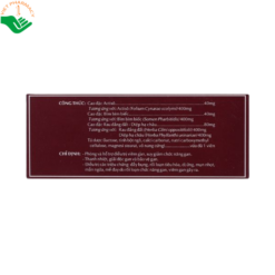 Thuốc LIVERBIL OPC phòng và hỗ trợ điều trị viêm gan, suy giảm chức năng gan (Hộp 5 vỉ x 10 viên)
