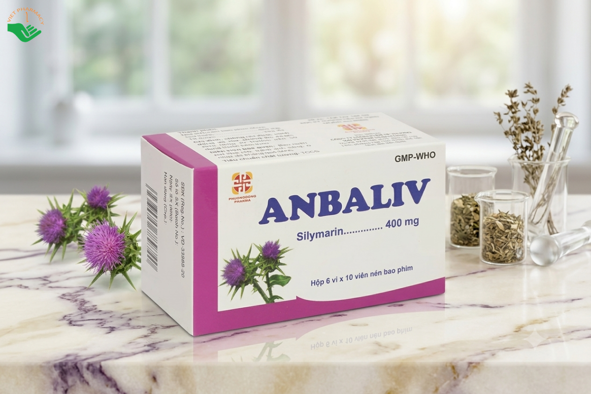Thuốc Anbaliv điều trị bệnh lý về gan