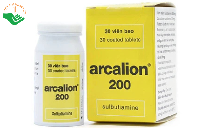 Thuốc Arcalion 200 Servier điều trị các giai đoạn mệt mỏi tạm thời (30 viên)