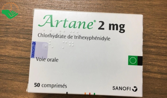 Thuốc Artane 2mg Sanofi điều trị Parkinson (2 vỉ x 25 viên)